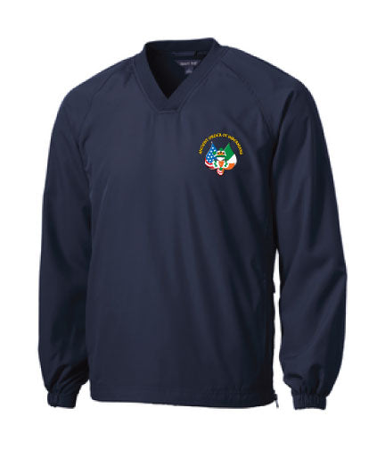 Sport-Tek® V-Neck Raglan Wind Shirt – AOH Apparel