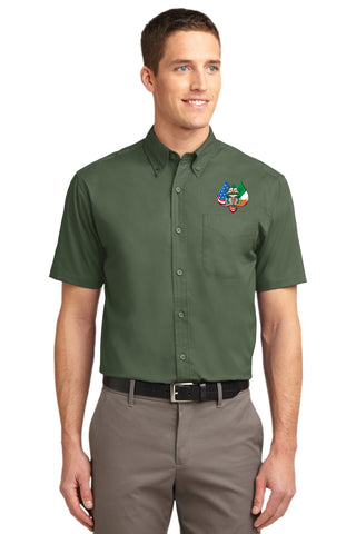 Port Authority® Short Sleeve Easy Care Shirt with Embroidered Logo